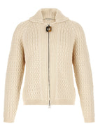 JW Anderson Cable Cardigan White