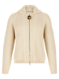 JW Anderson Cable Cardigan White