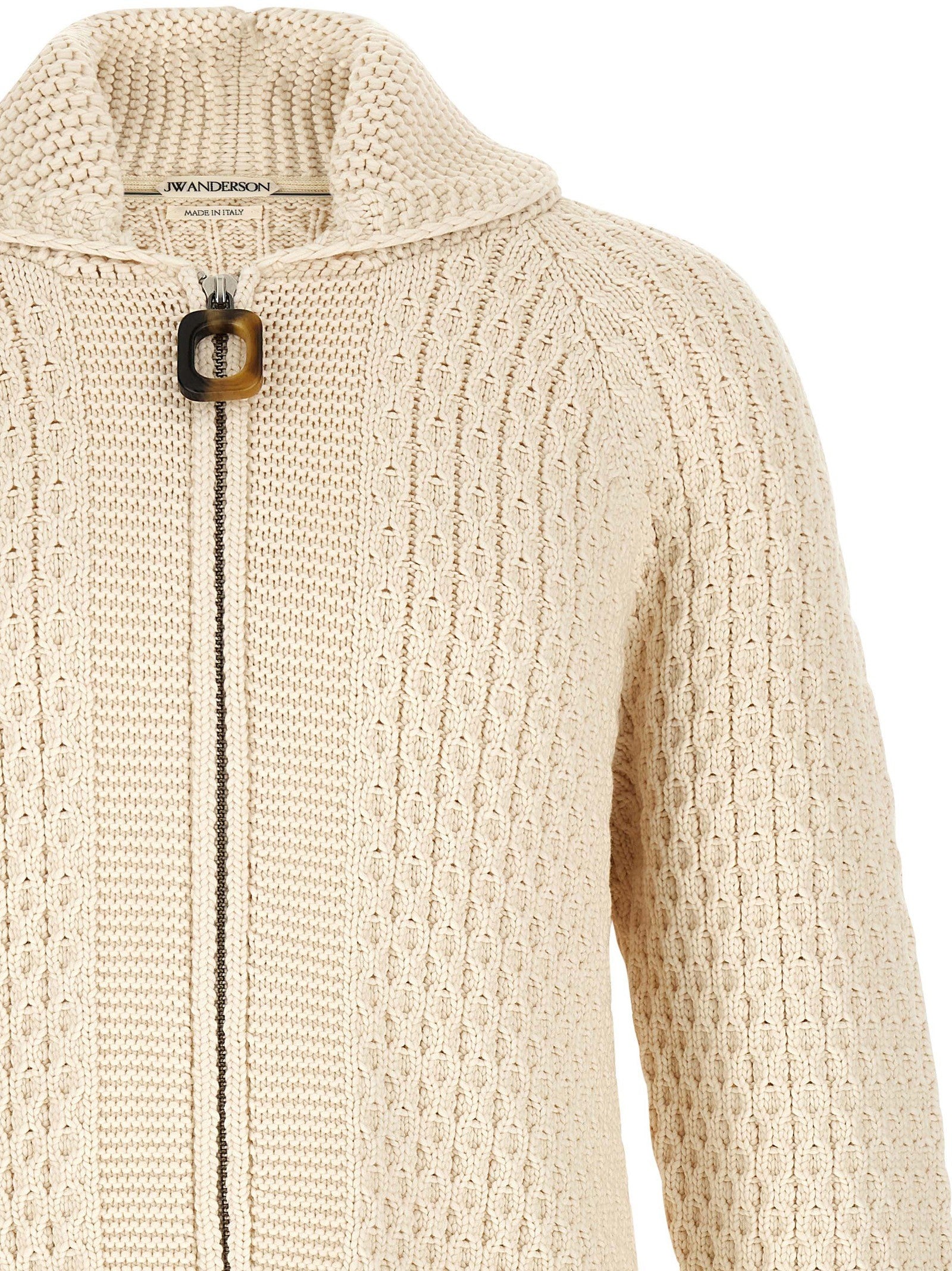 JW Anderson Cable Cardigan White
