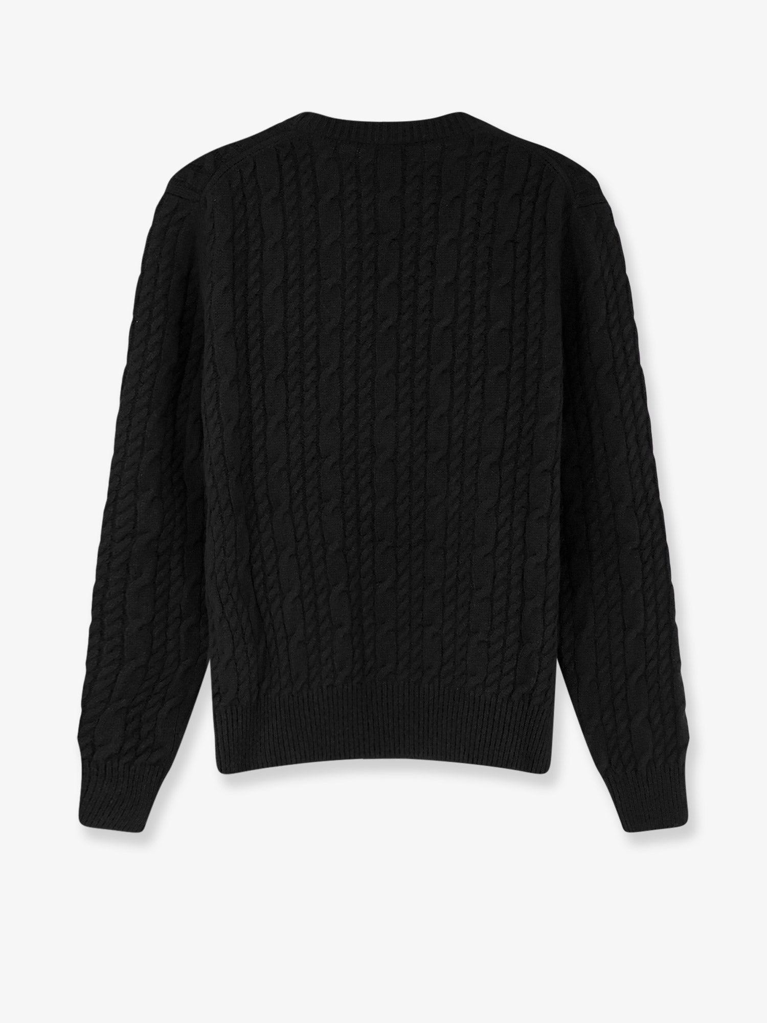 Dior Men's Cable Knit Cashmere Sweater Black Dior