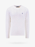 Polo Ralph Lauren Men's Cable Knit Sweater White