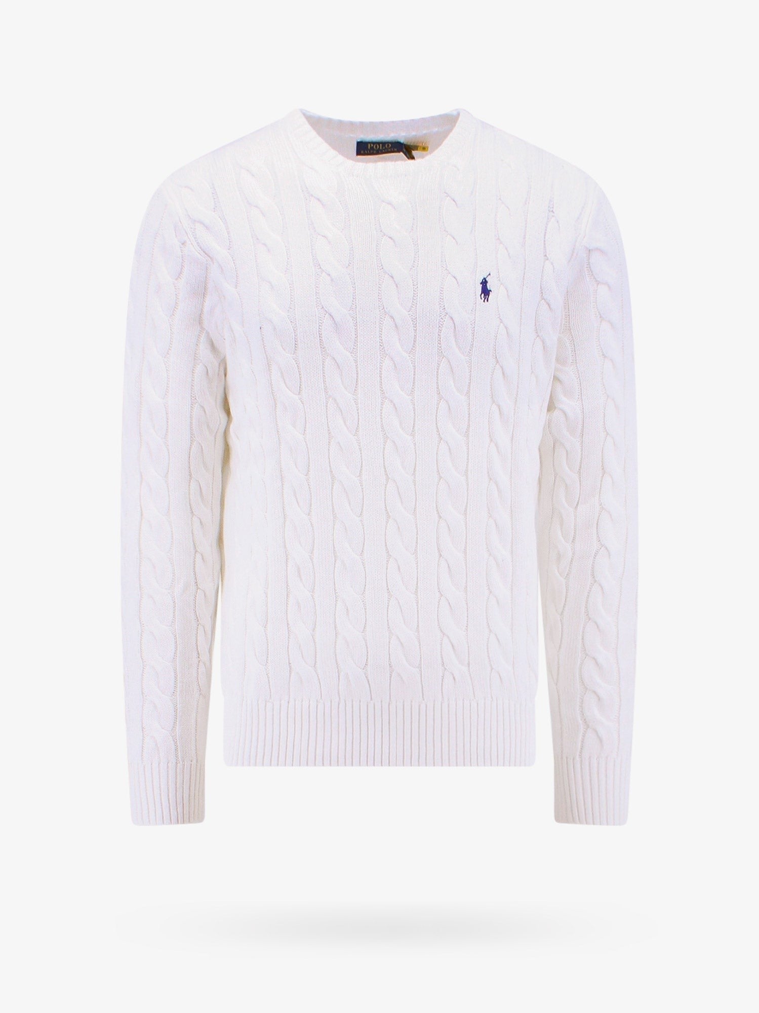 Polo Ralph Lauren Men's Cable Knit Sweater White