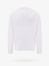 Polo Ralph Lauren Men's Cable Knit Sweater White
