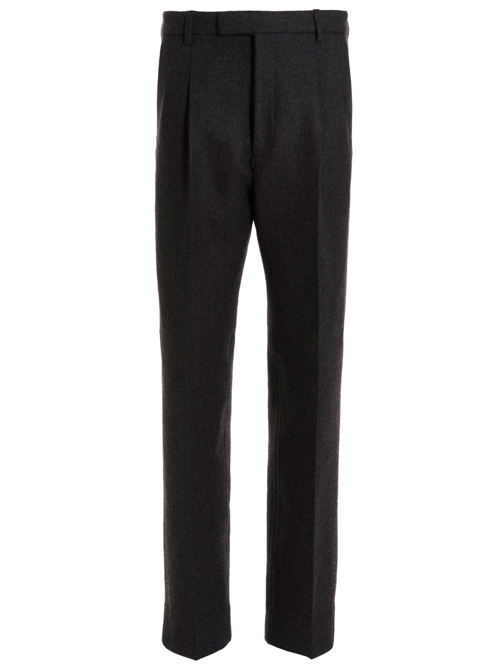 Gucci Cachemire Wool Pants Grey