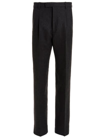 Gucci Cachemire Wool Pants Grey