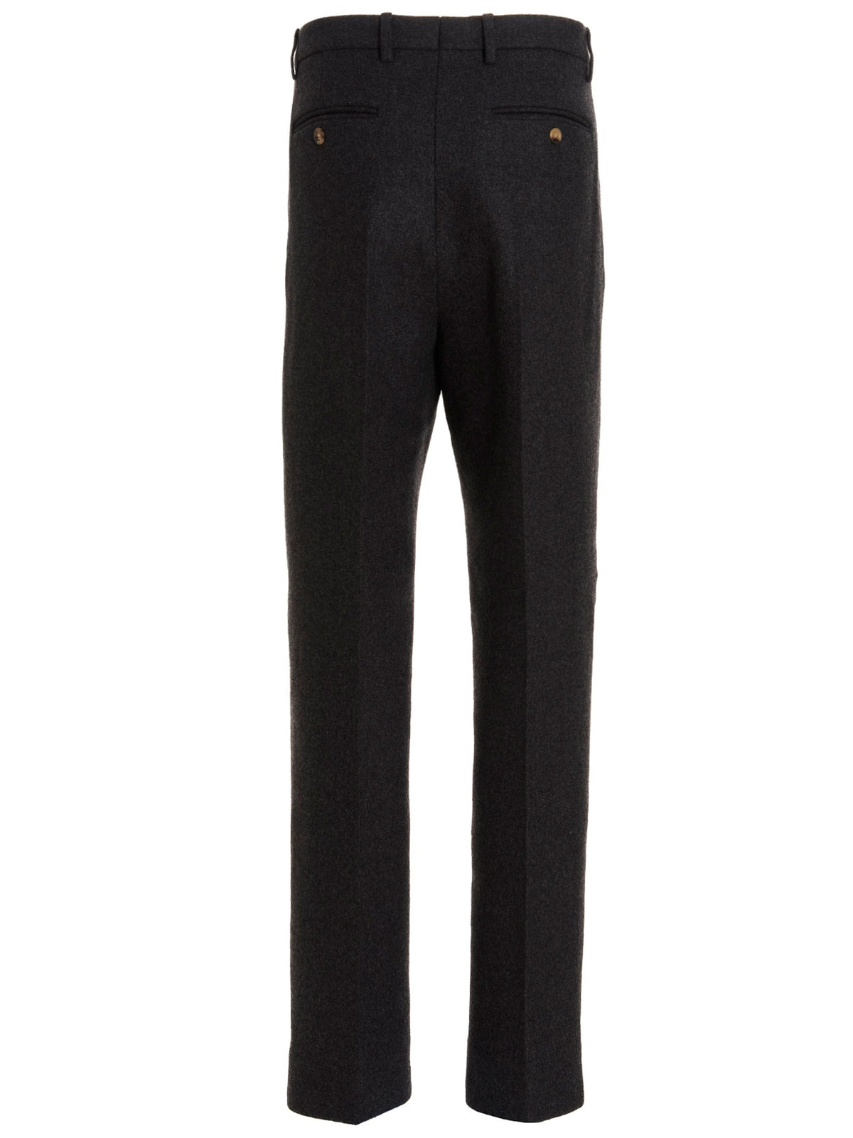 Gucci Cachemire Wool Pants Grey