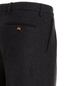 Gucci Cachemire Wool Pants Grey