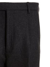 Gucci Cachemire Wool Pants Grey