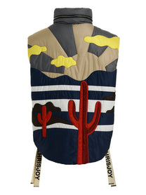 KHRISJOY Cactus Oversize Vest Gold