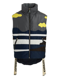 KHRISJOY Cactus Oversize Vest Gold