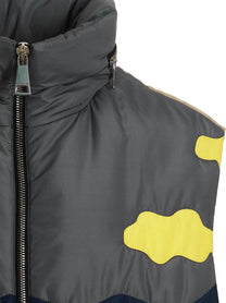 KHRISJOY Cactus Oversize Vest Gold