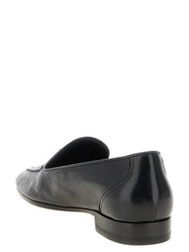 The Row Caden Loafers Black, view 3