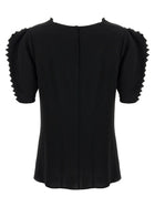 PRADA Cady Crêpe Top Black, view 2