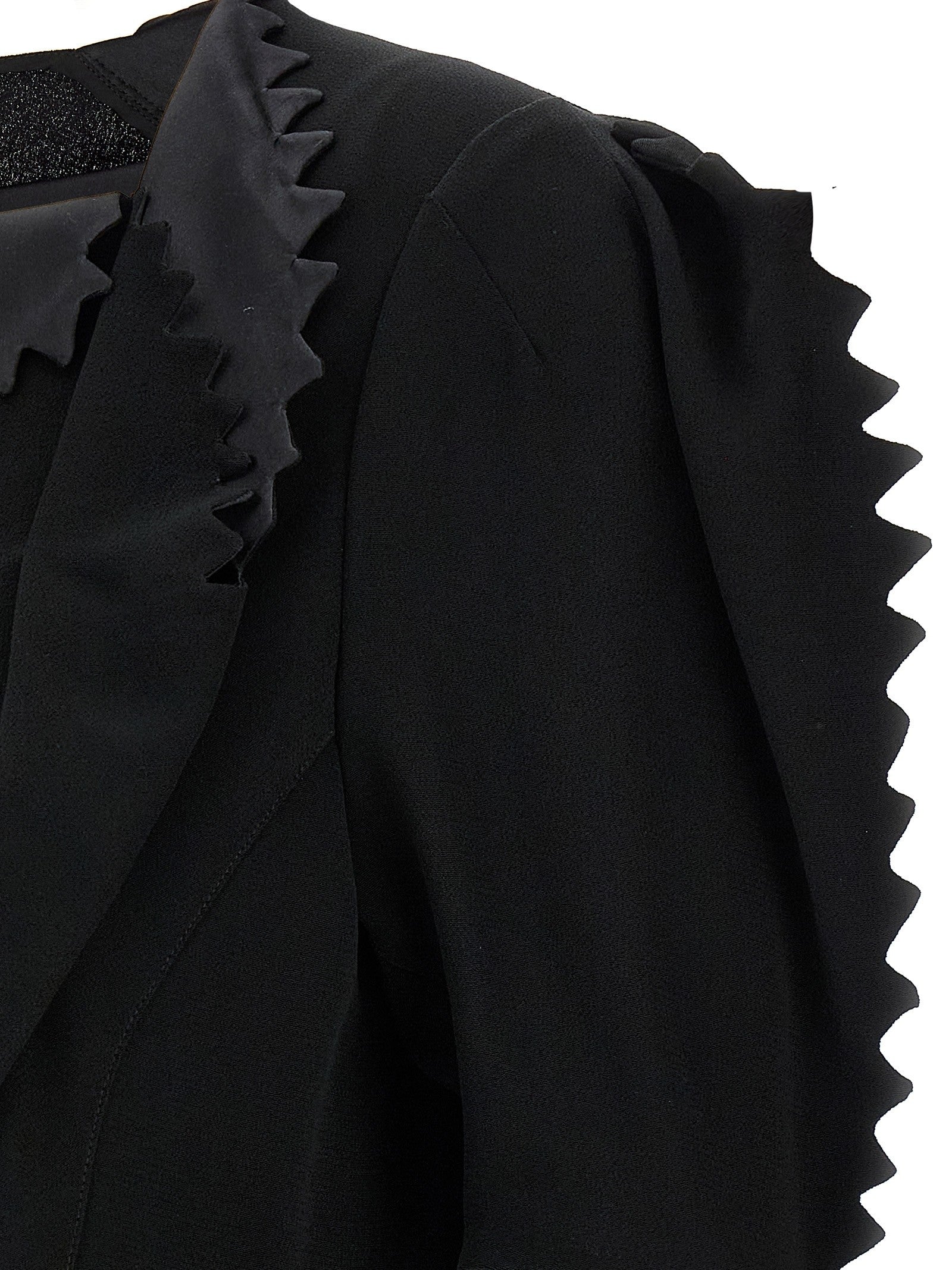 PRADA Cady Crêpe Top Black