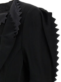 PRADA Cady Crêpe Top Black