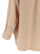 Brioni Cady Silk Shirt Blue, view 4