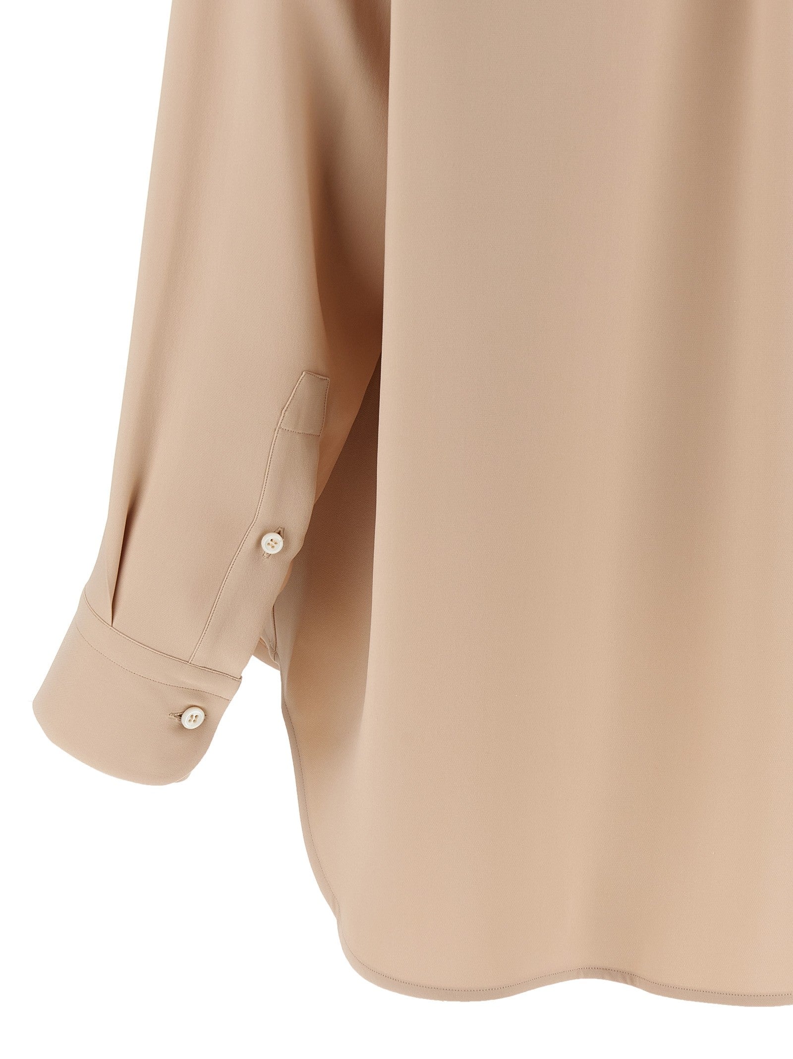 Brioni Cady Silk Shirt Blue
