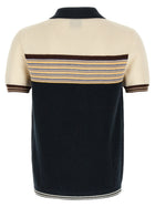 Casablanca Café Culture Polo Shirt Gold, view 2