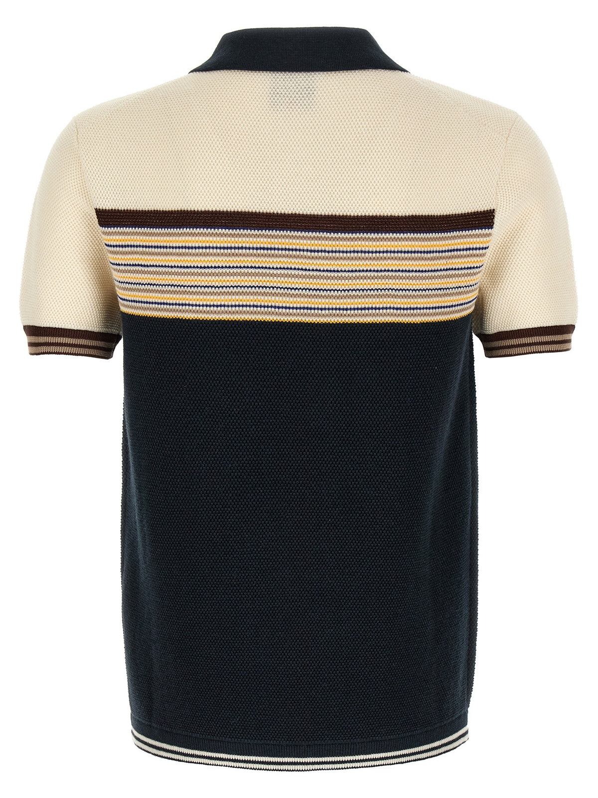 Casablanca Café Culture Polo Shirt Gold, view 2