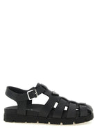 PRADA Cage Sandals Black