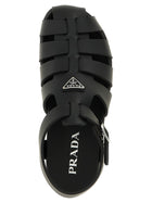 PRADA Cage Sandals Black, view 4