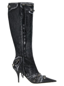Balenciaga Cagole Boots Black