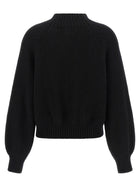 Khaite Cain Sweater Black, view 2
