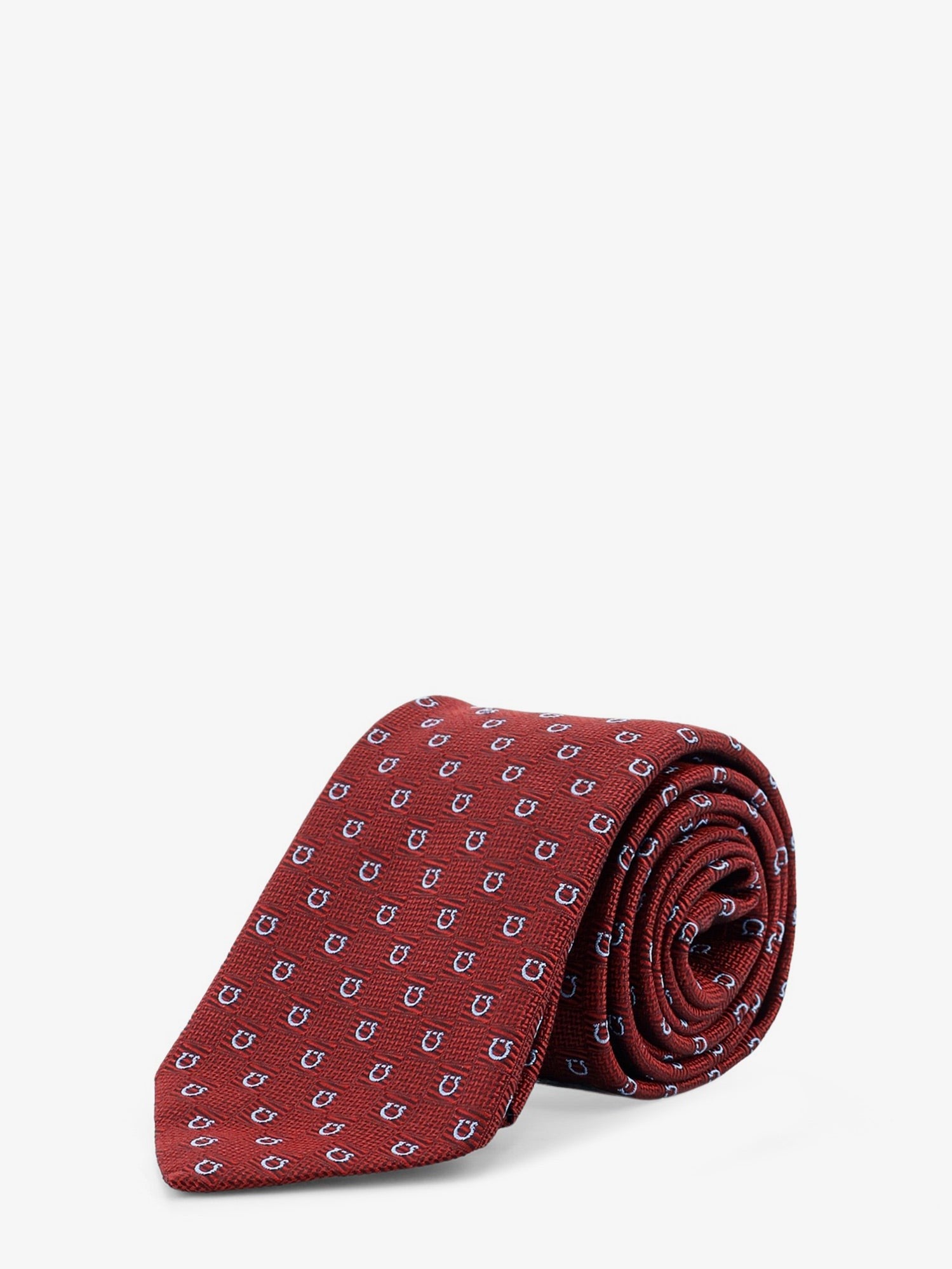 Ferragamo Men's Cairo Silk Tie Red