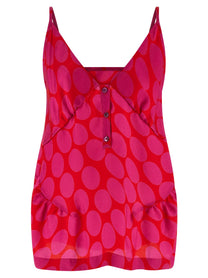 Dries Van Noten Caliya Top Pink