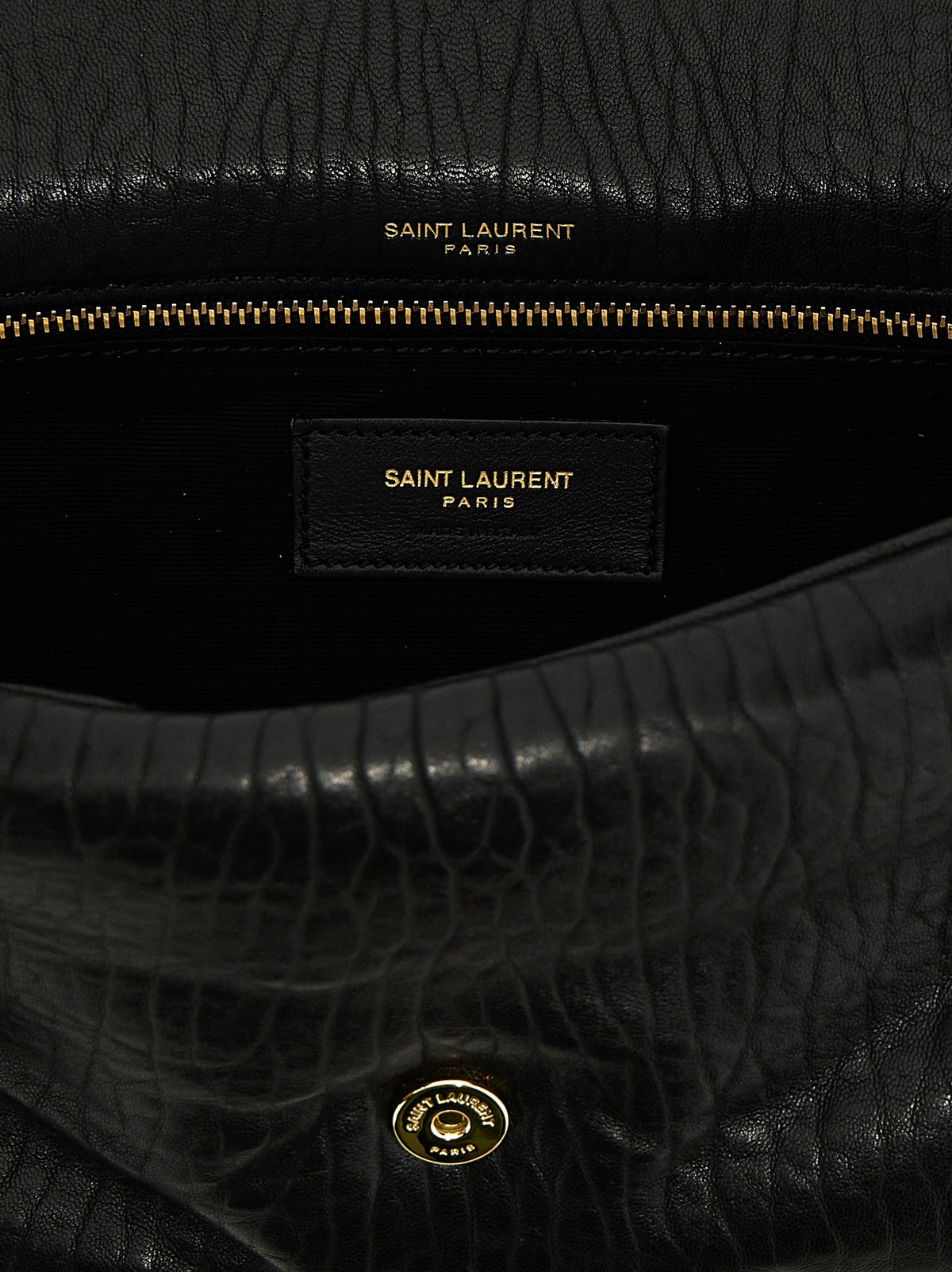 Saint Laurent Calypso Medium Shoulder Bag Black