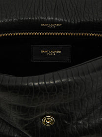 Saint Laurent Calypso Medium Shoulder Bag Black