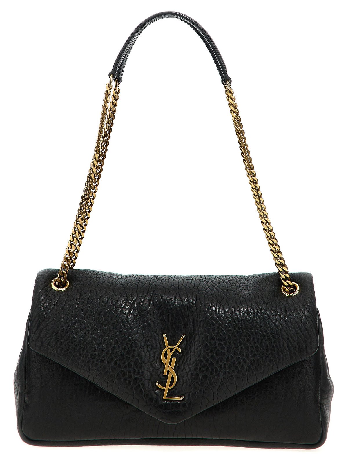 Saint Laurent Calypso Medium Shoulder Bag Black