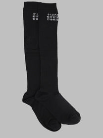 MM6 Maison Margiela Women's Calzini Con Black