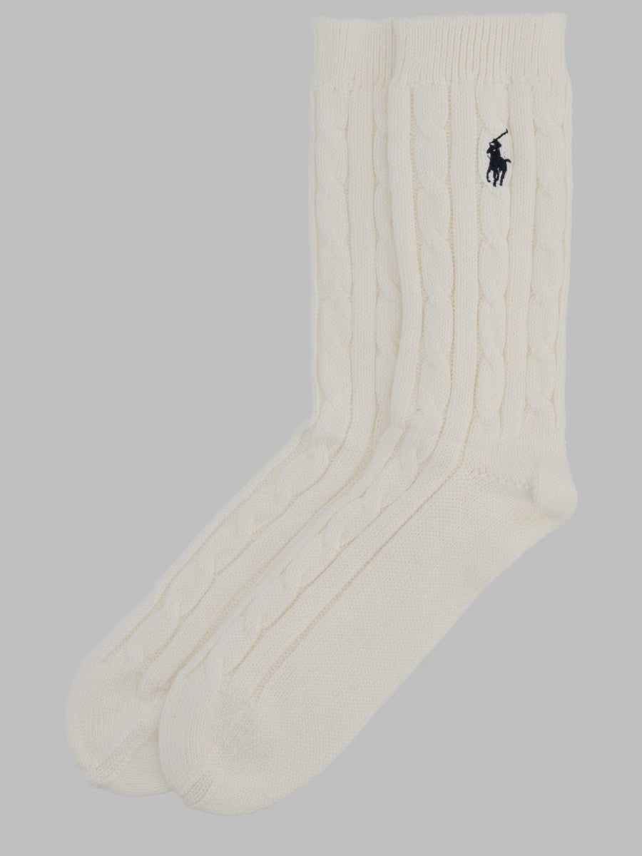 Polo Ralph Lauren Women's Calzini Con White