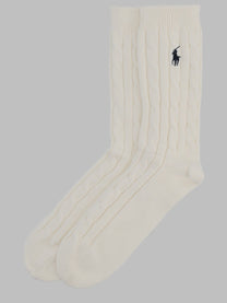 Polo Ralph Lauren Women's Calzini Con White