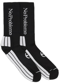 No Problemo Men's Calzini Con Black