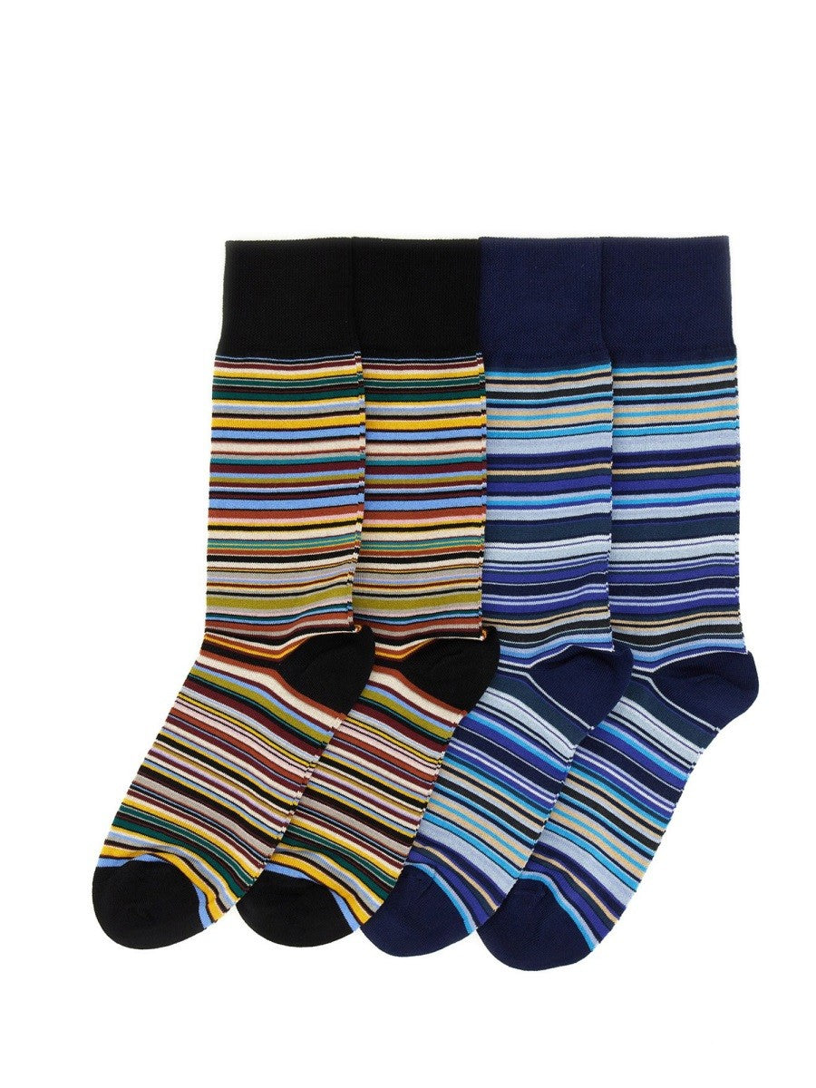 Paul Smith Men's Calzini Signature Stripe Multicolor