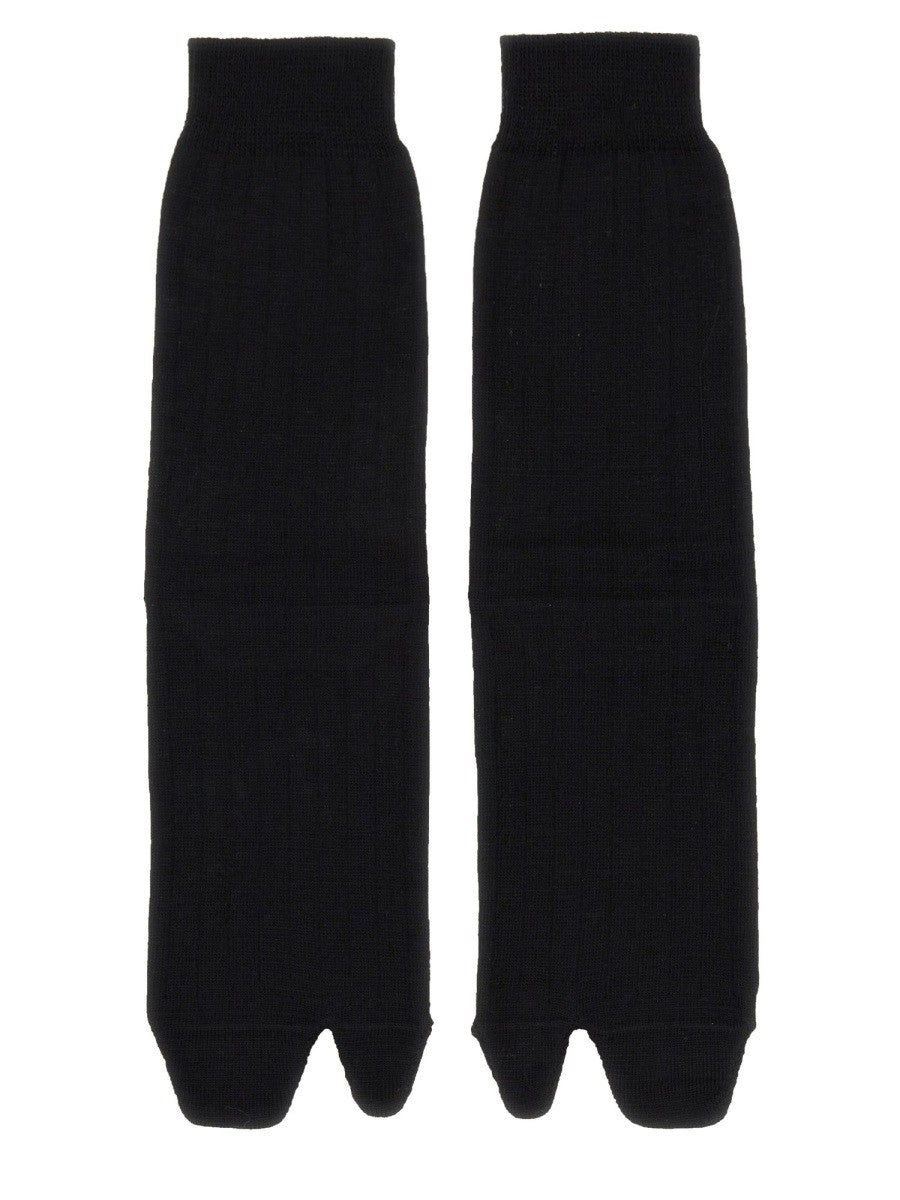 Maison Margiela Women's Calzini Tabi Black