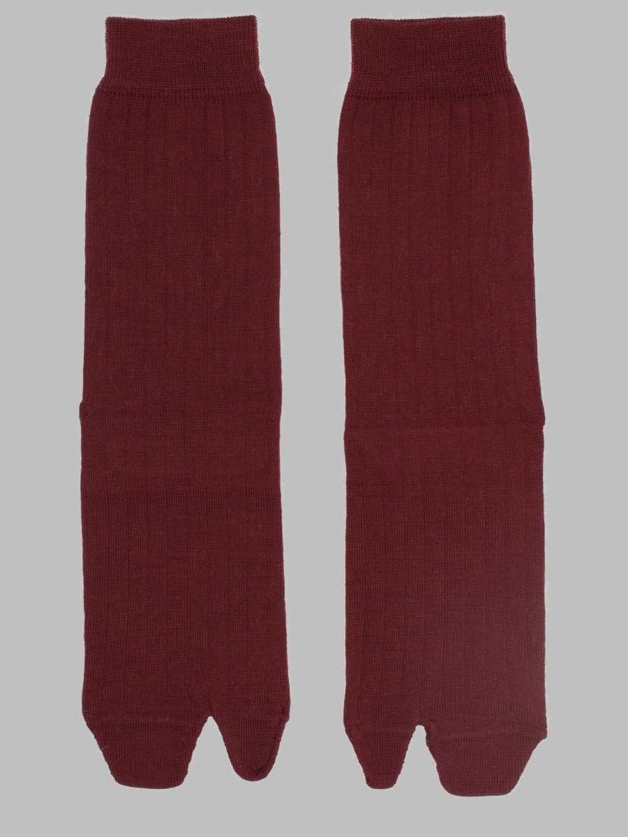 Maison Margiela Women's Calzini Tabi Red