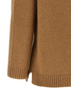 Toteme Camel Wool Sweater Brown, view 4