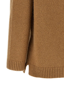 Toteme Camel Wool Sweater Brown