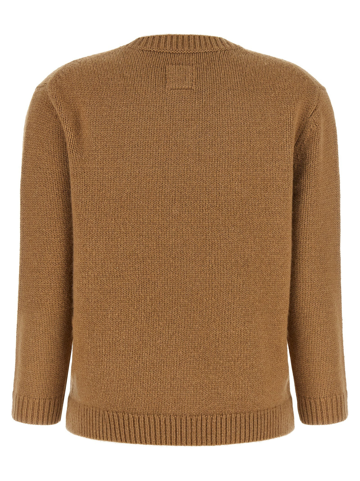 Toteme Camel Wool Sweater Brown, view 2