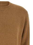 Toteme Camel Wool Sweater Brown, view 3