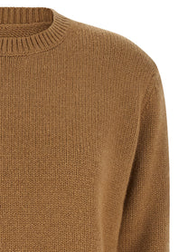 Toteme Camel Wool Sweater Brown