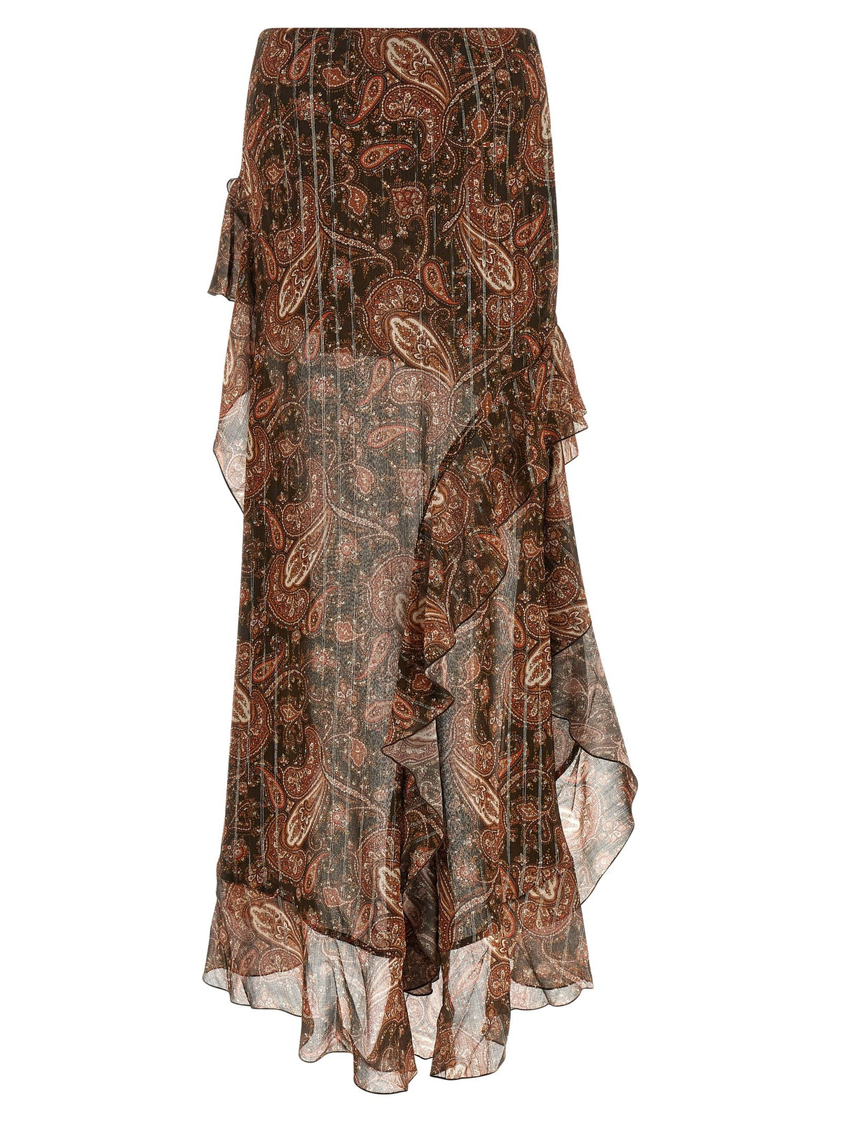 The Andamane Camelia Skirt Brown, view 2