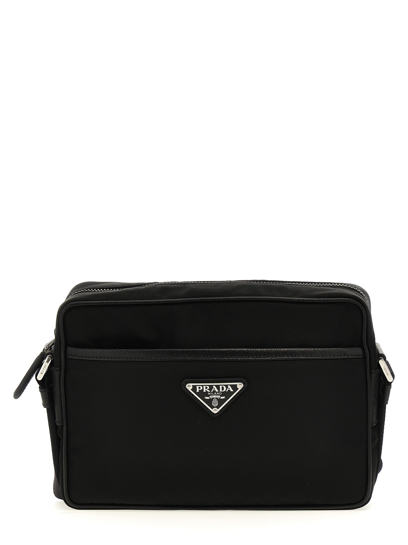 PRADA Camera Bag Crossbody Bag Black