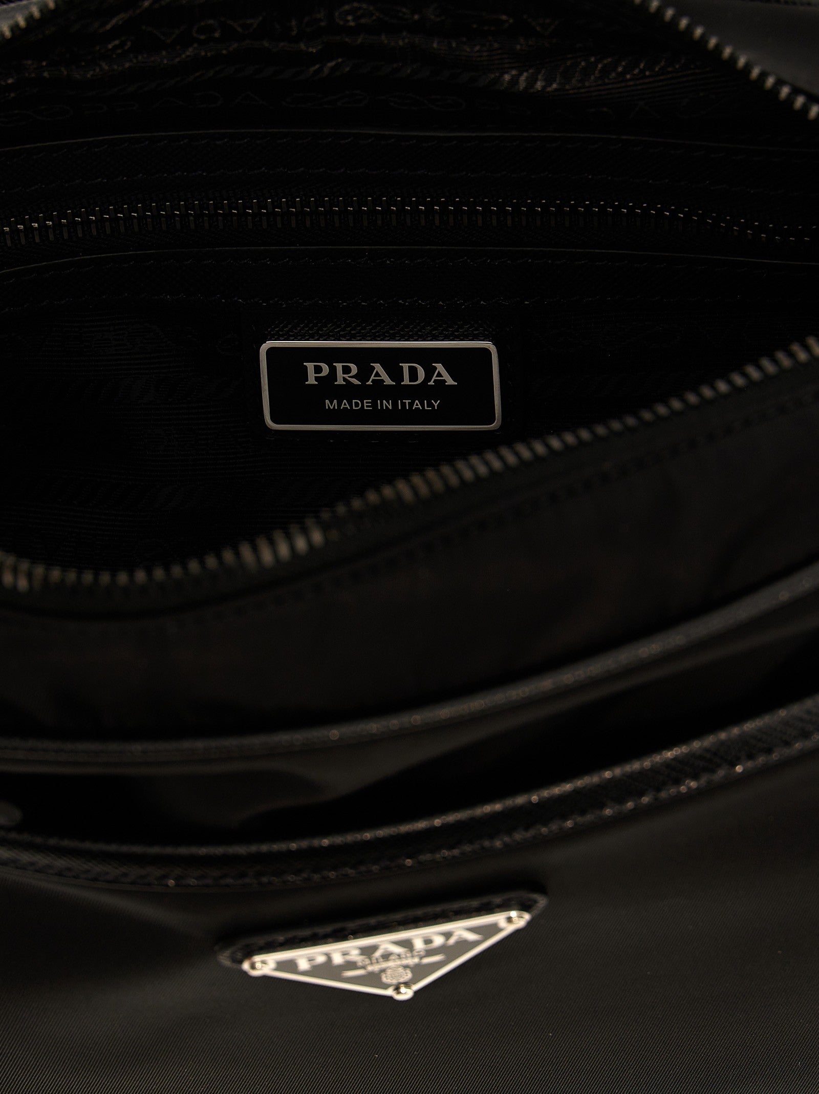 PRADA Camera Bag Crossbody Bag Black