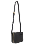Saint Laurent Men's Leather Liscia Camera Bag Black, view 4