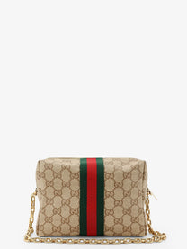 Gucci Women's Camera Bag Mini Beige