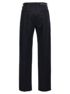 Alexander McQueen Camera Strap Chino Trousers Blue, view 2